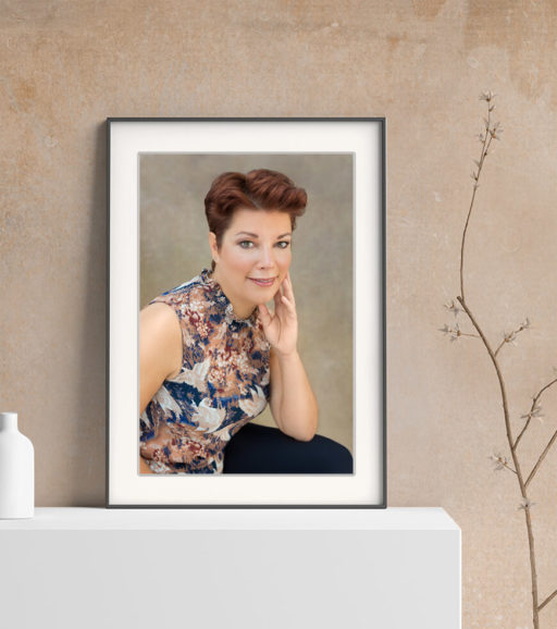 Beautyshoot met Wanda schrijft