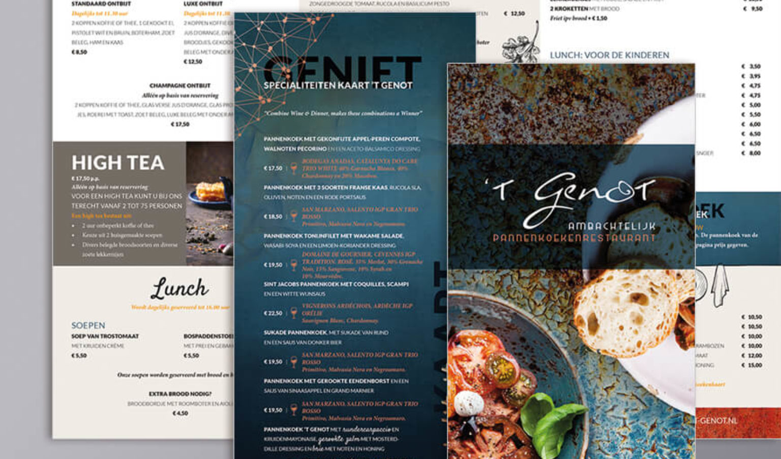 Huisstijl ’t Genot