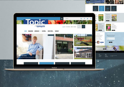 Website CMS Topic online magazine