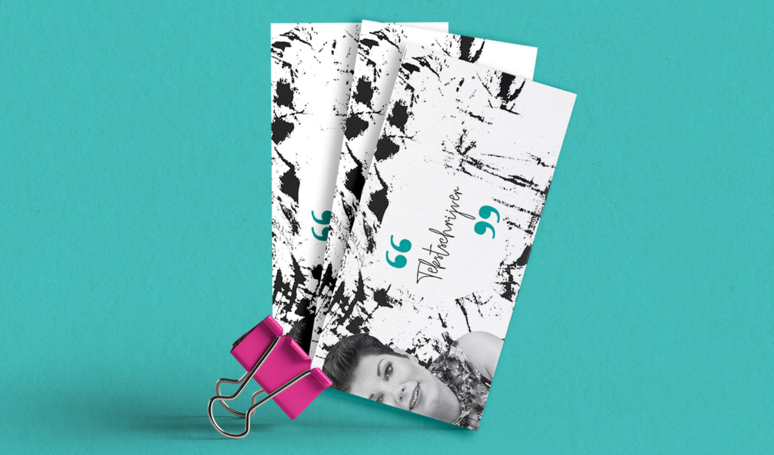 Branding logo design Wanda Schrijft